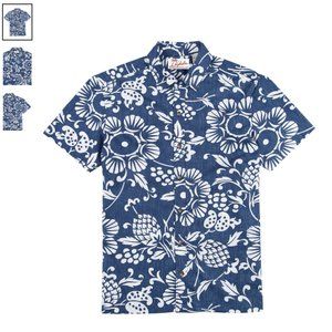 Duke's Pareo Navy Hawaiian Shirt
